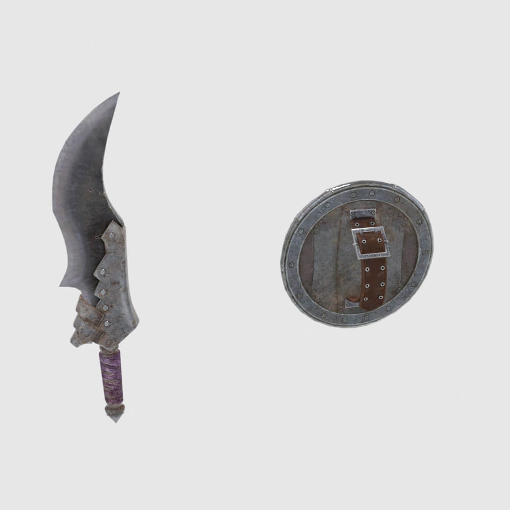 Hunters Knife - Monster Hunter World 3D Model
