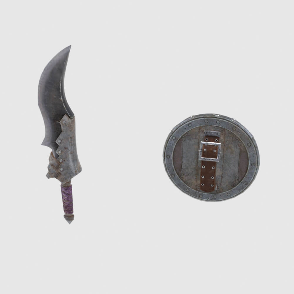 Hunters Knife - Monster Hunter World 3D Model