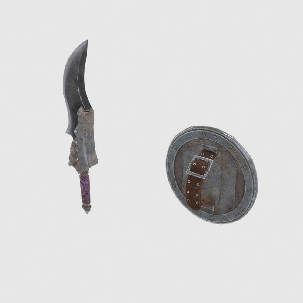 Hunters Knife - Monster Hunter World 3D Model