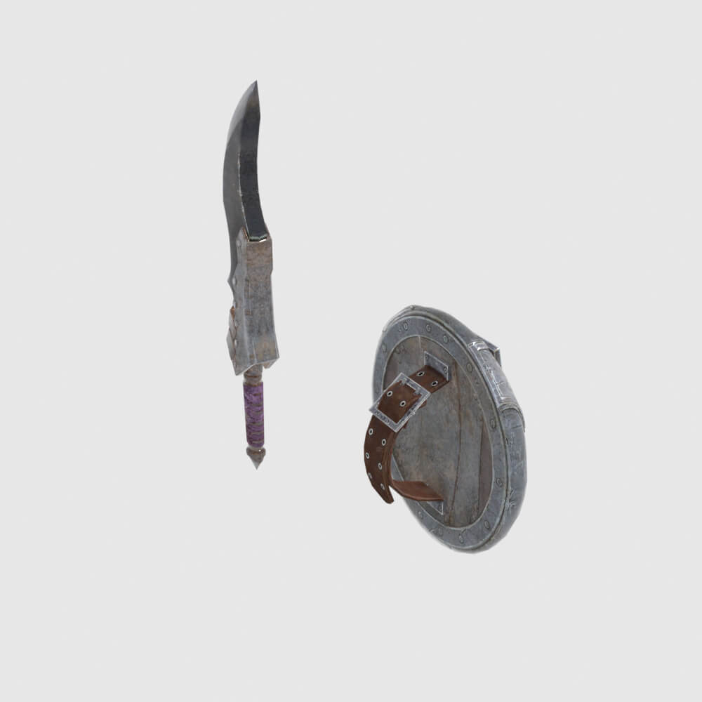 Hunters Knife - Monster Hunter World 3D Model