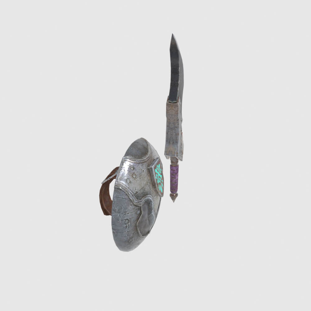 Hunters Knife - Monster Hunter World 3D Model