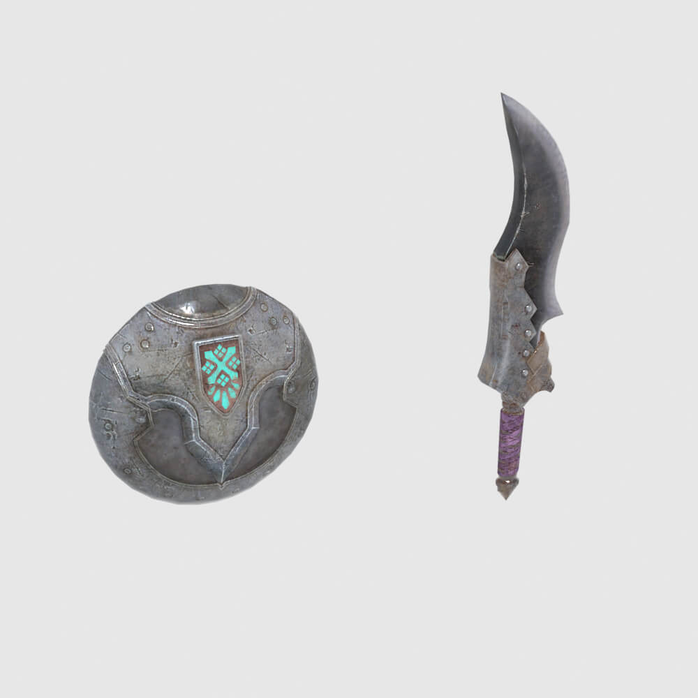 Hunters Knife - Monster Hunter World 3D Model