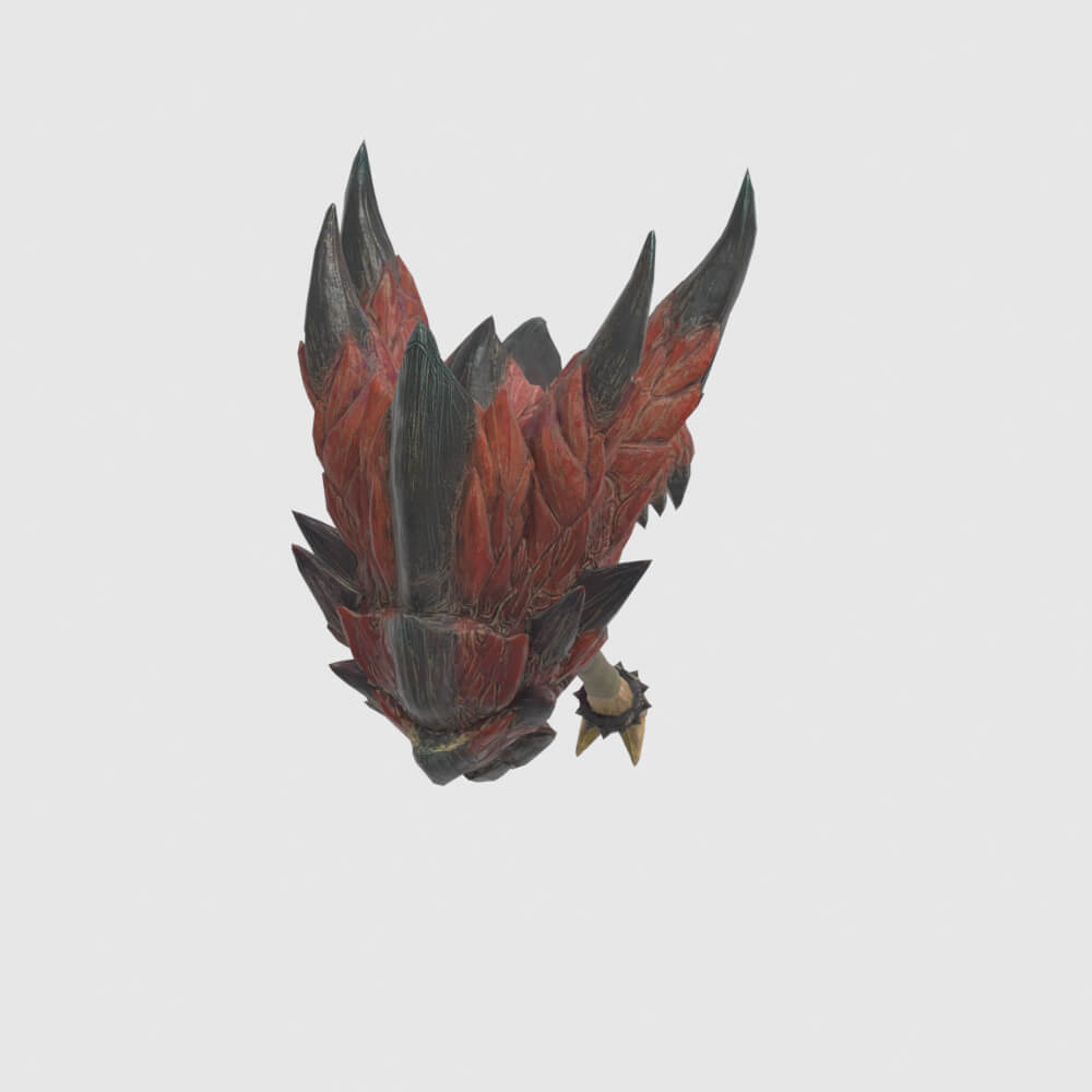 Huracan Hammer - Monster Hunter World 3D Model