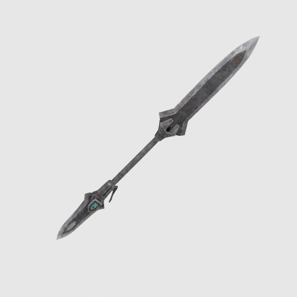 Iron Blade - Monster Hunter World 3D Model