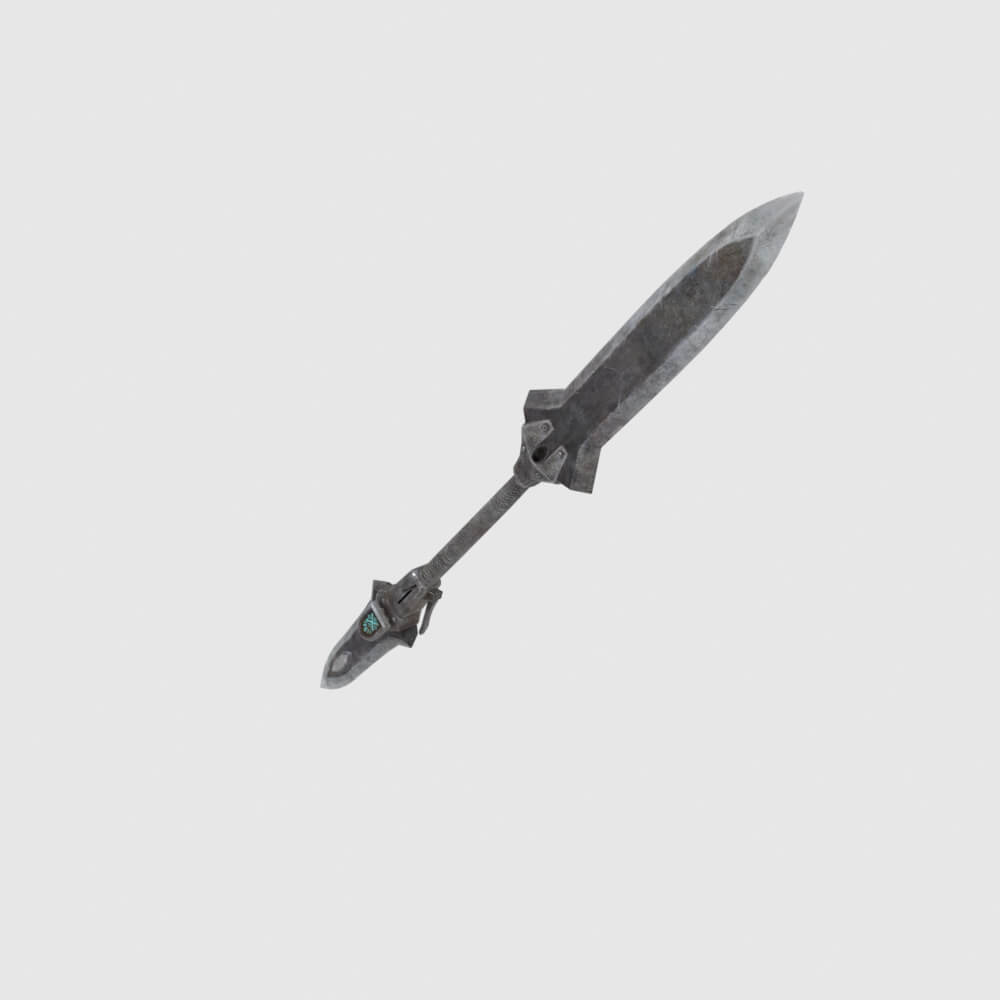 Iron Blade - Monster Hunter World 3D Model