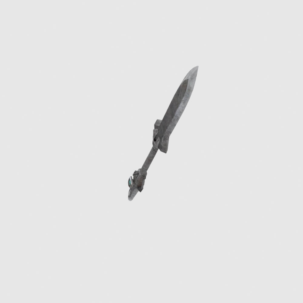 Iron Blade - Monster Hunter World 3D Model