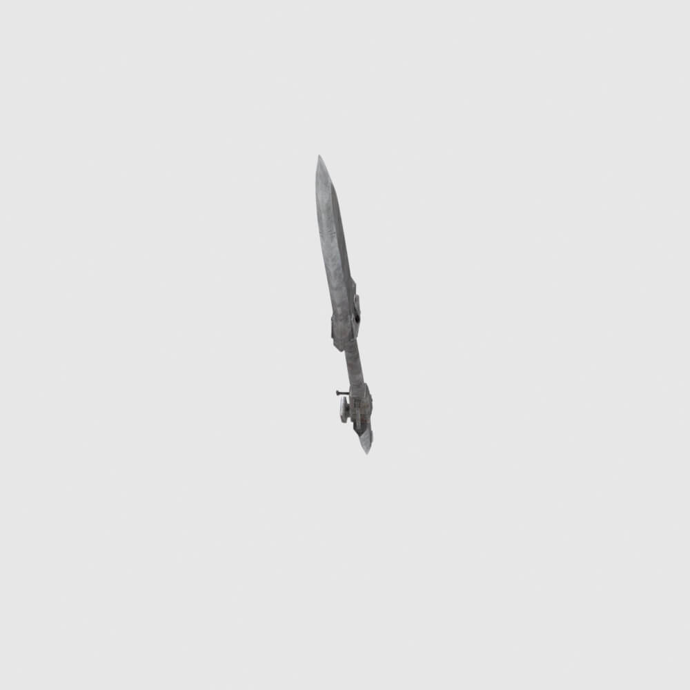 Iron Blade - Monster Hunter World 3D Model