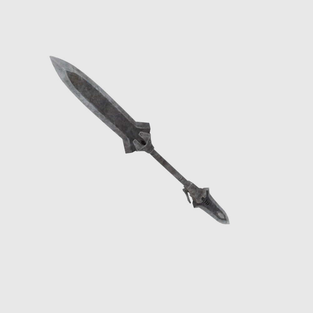 Iron Blade - Monster Hunter World 3D Model