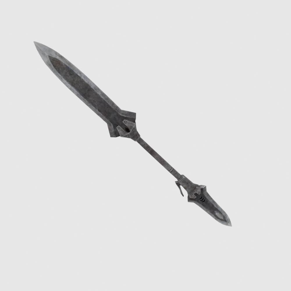 Iron Blade - Monster Hunter World 3D Model