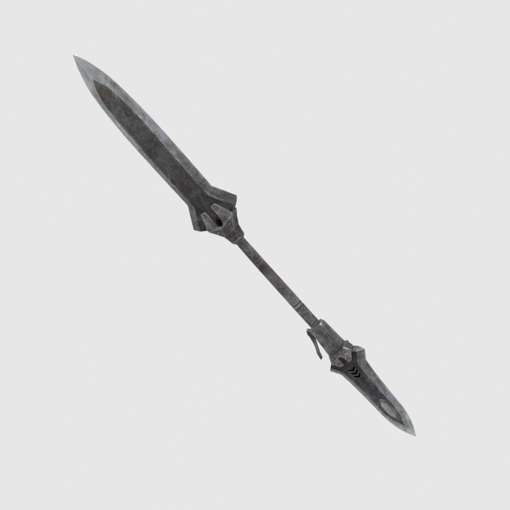 Iron Blade - Monster Hunter World 3D Model