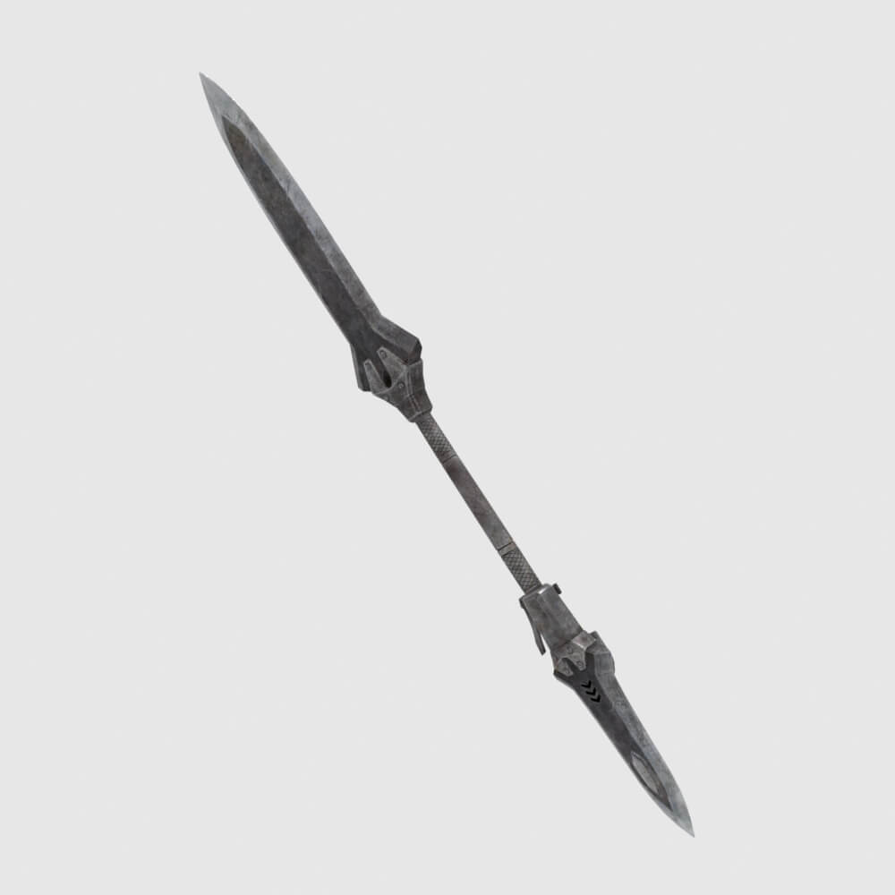 Iron Blade - Monster Hunter World 3D Model