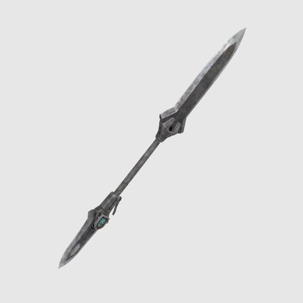 Iron Blade - Monster Hunter World 3D Model