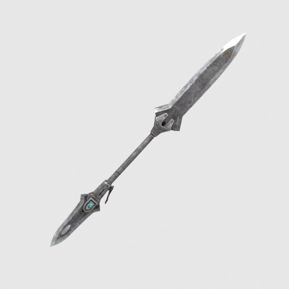 Iron Blade - Monster Hunter World 3D Model