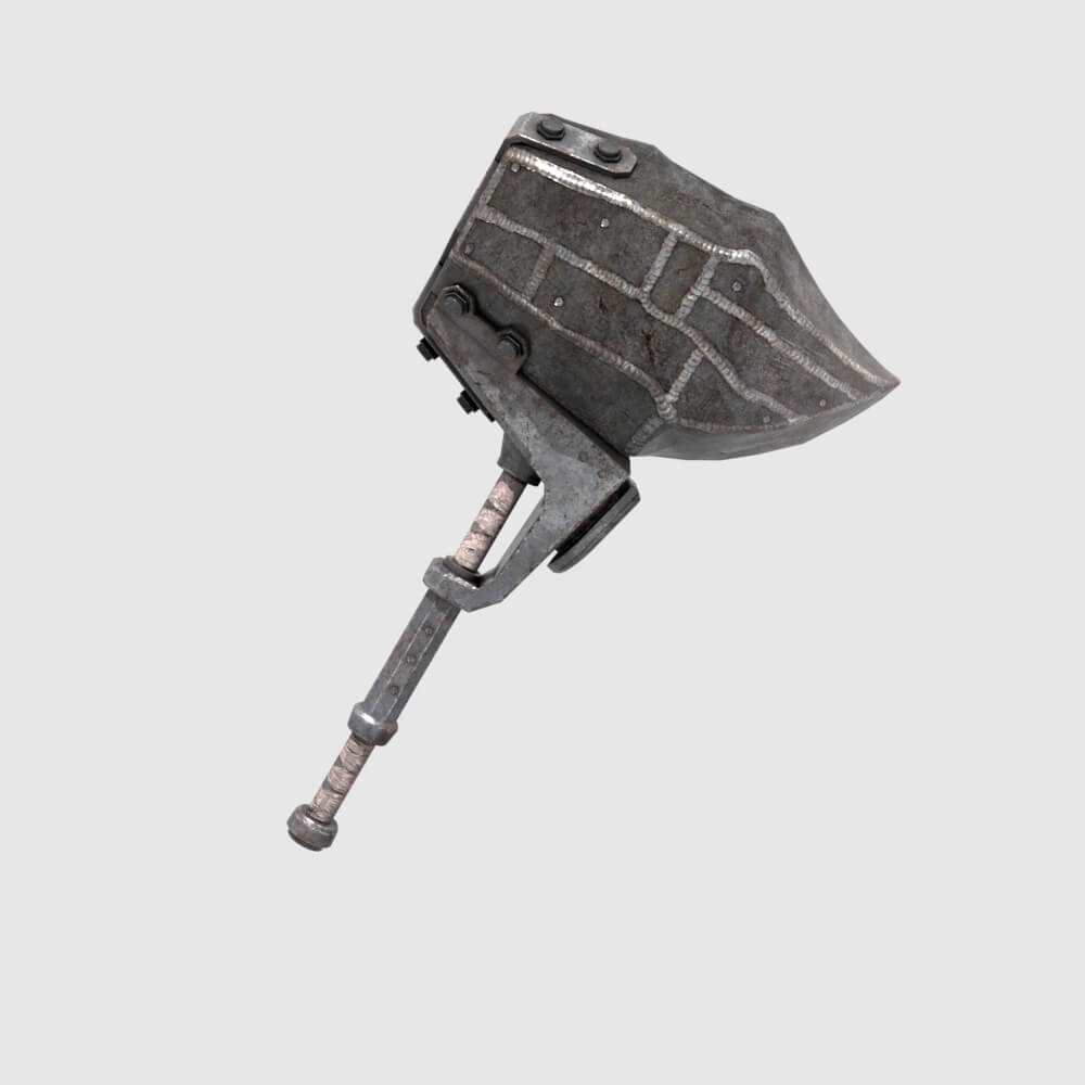 Iron Hammer - Monster Hunter World 3D Model