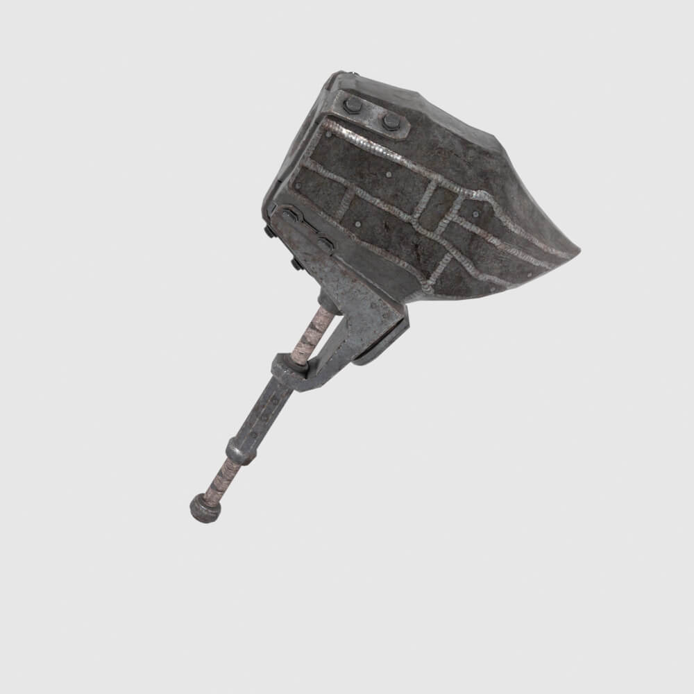 Iron Hammer - Monster Hunter World 3D Model