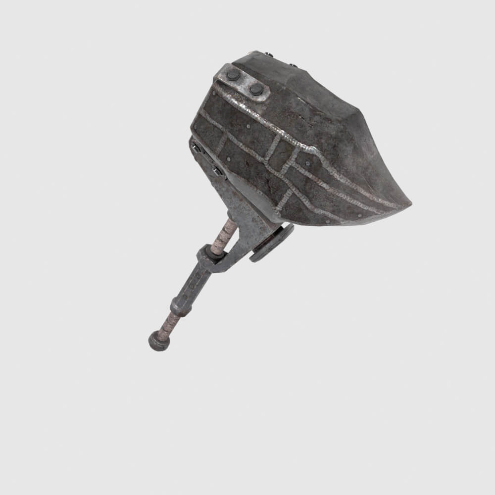 Iron Hammer - Monster Hunter World 3D Model