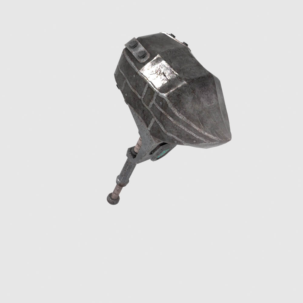Iron Hammer - Monster Hunter World 3D Model