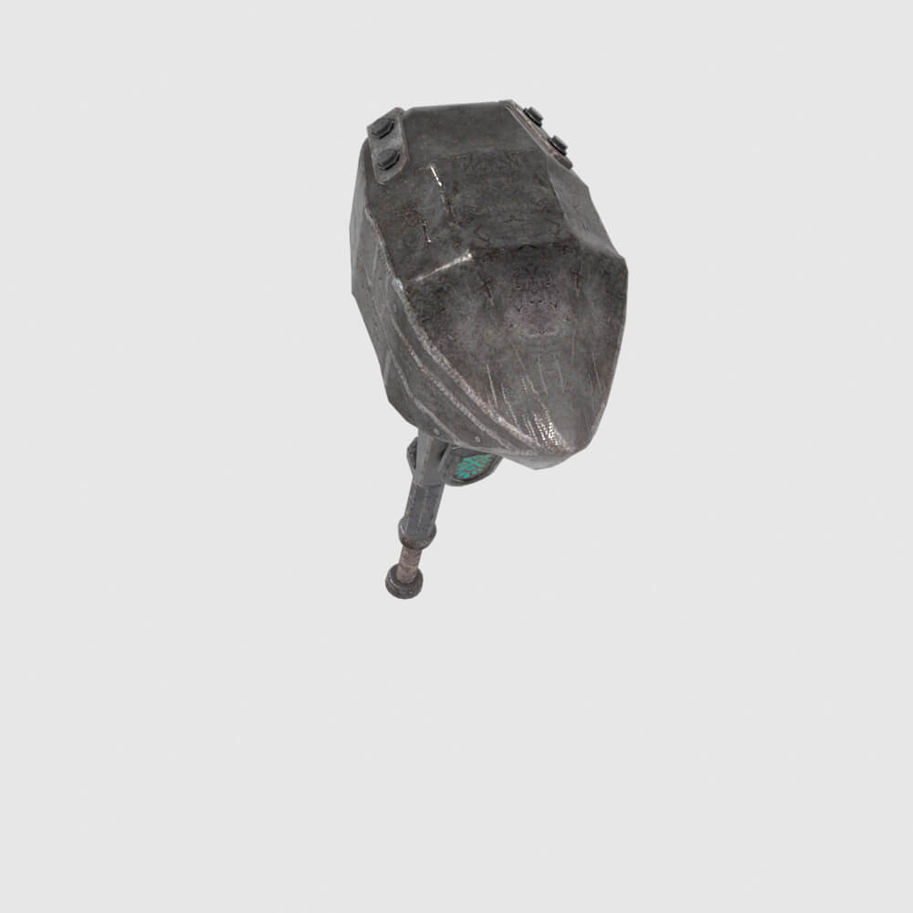 Iron Hammer - Monster Hunter World 3D Model