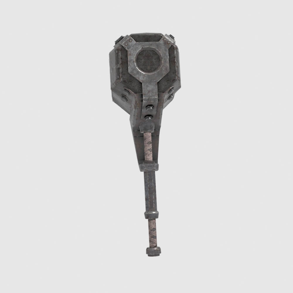 Iron Hammer - Monster Hunter World 3D Model