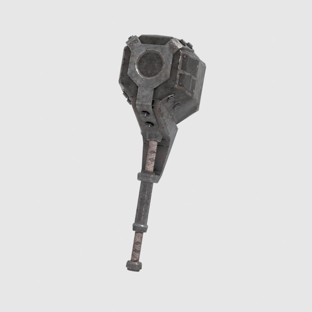 Iron Hammer - Monster Hunter World 3D Model