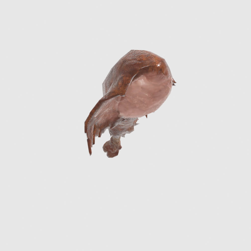 Juicy Well-Done Hammer - Monster Hunter World 3D Model