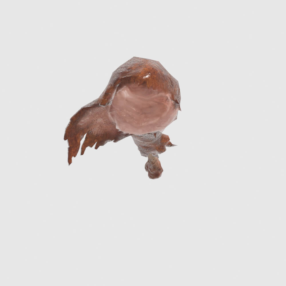 Juicy Well-Done Hammer - Monster Hunter World 3D Model