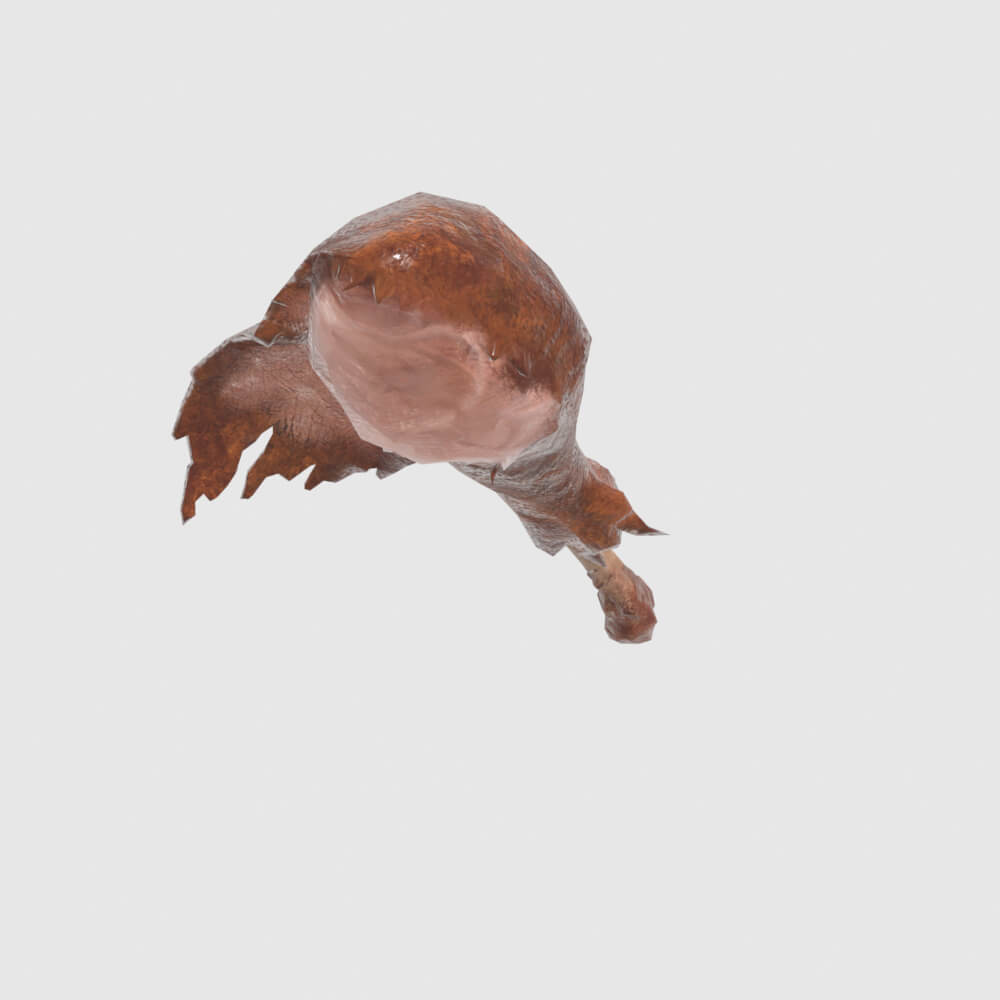 Juicy Well-Done Hammer - Monster Hunter World 3D Model