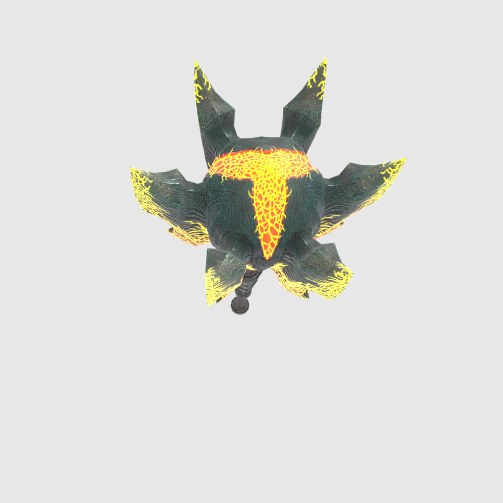 Lightbreak Hammer - Monster Hunter World 3D Model