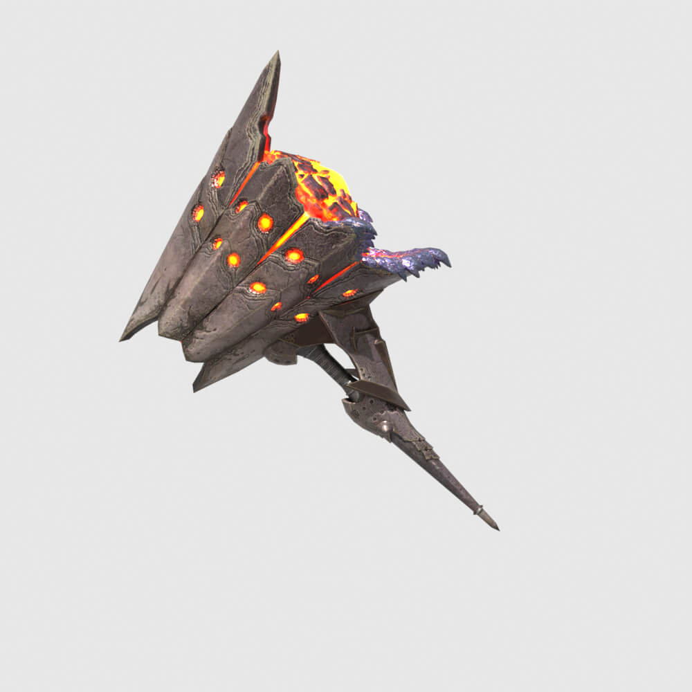 Magda Floga Reforged - Monster Hunter World 3D Model