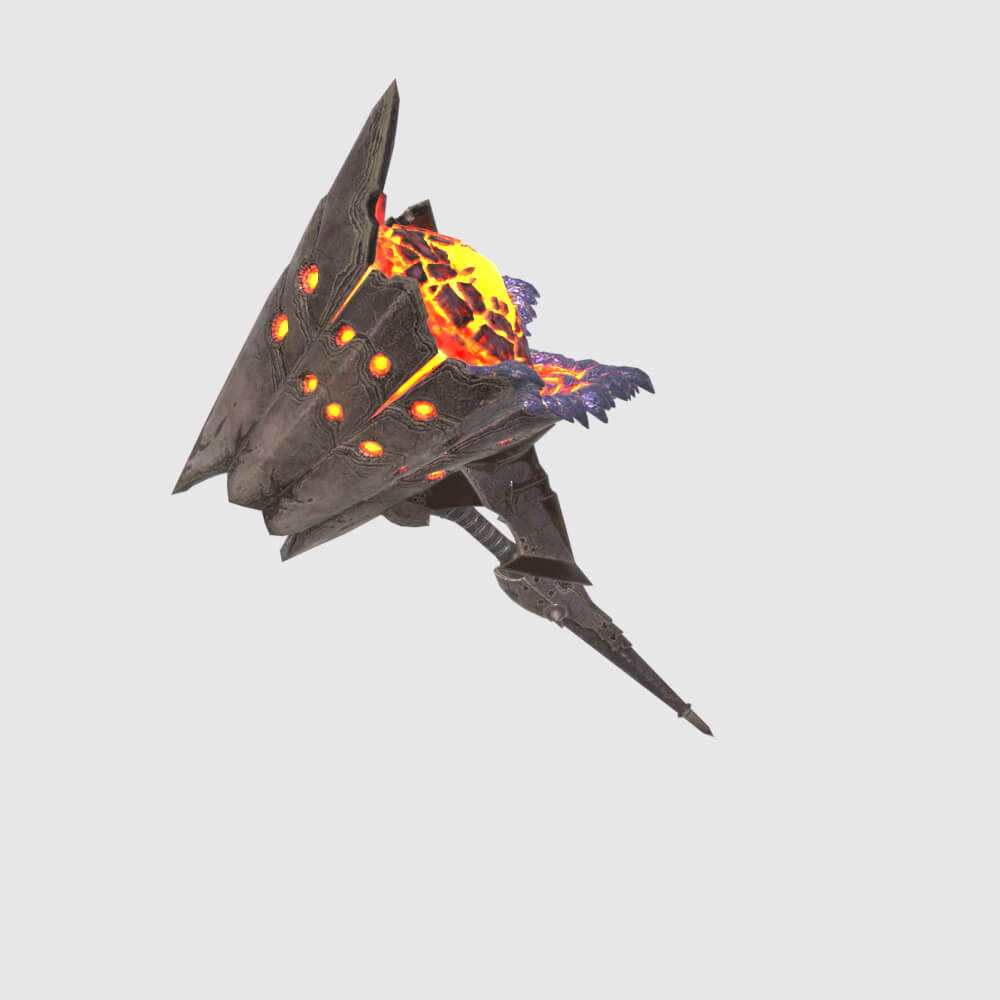 Magda Floga Reforged - Monster Hunter World 3D Model