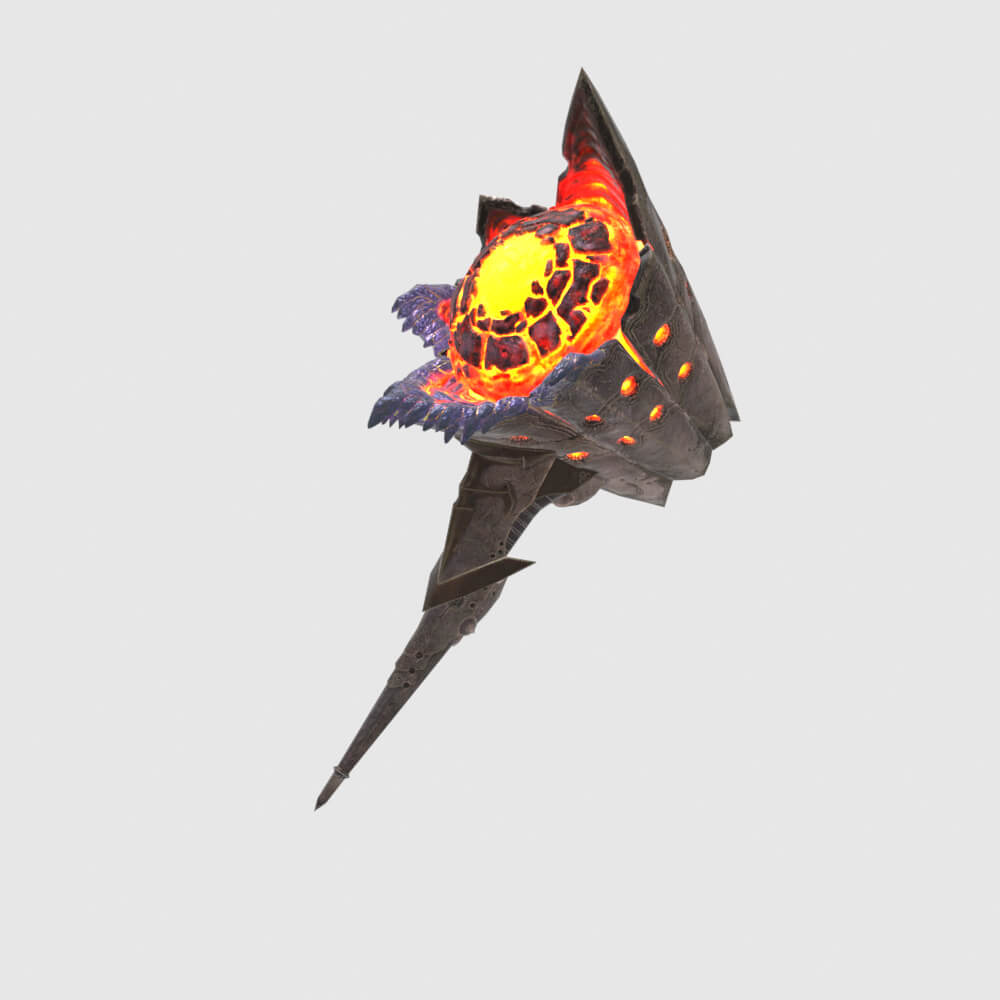 Magda Floga Reforged - Monster Hunter World 3D Model