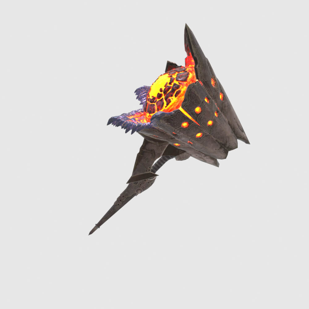 Magda Floga Reforged - Monster Hunter World 3D Model
