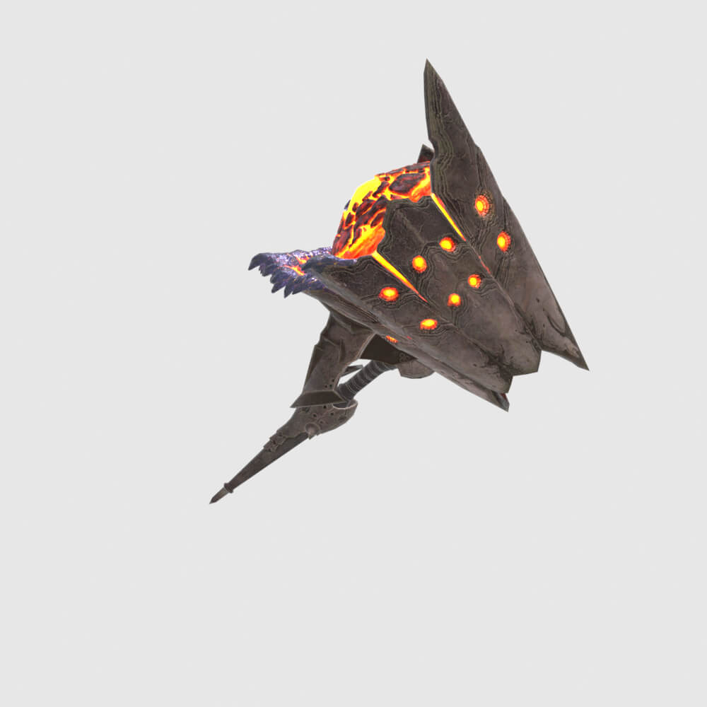 Magda Floga Reforged - Monster Hunter World 3D Model