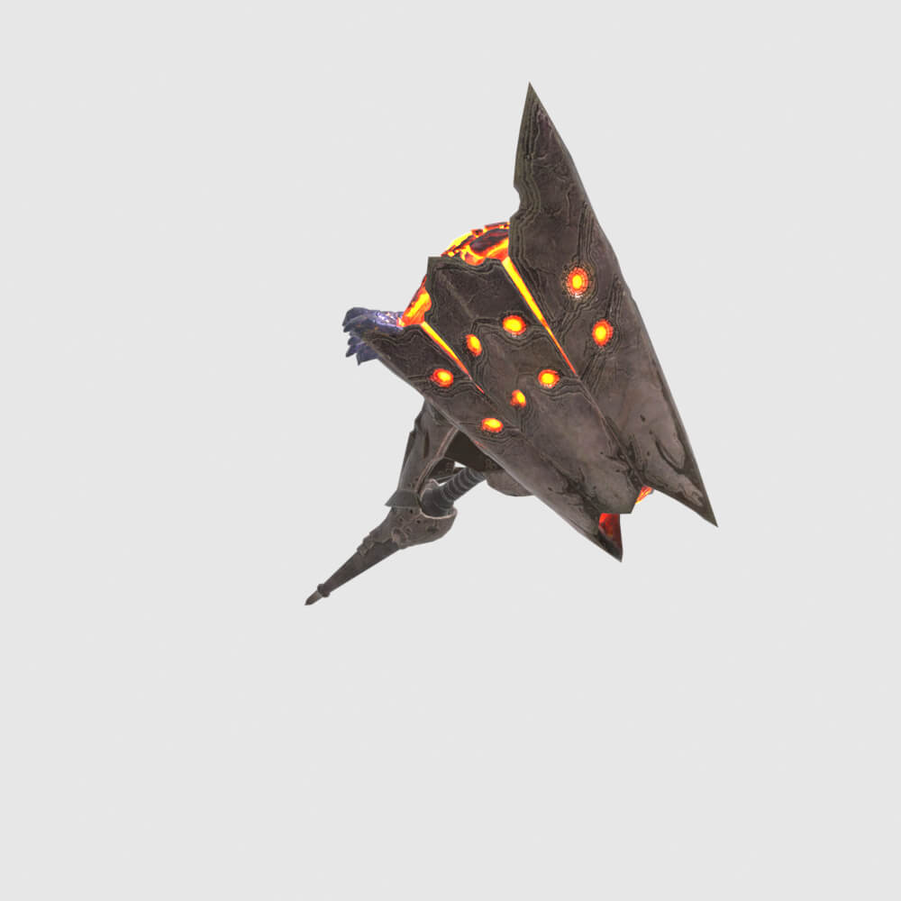 Magda Floga Reforged - Monster Hunter World 3D Model