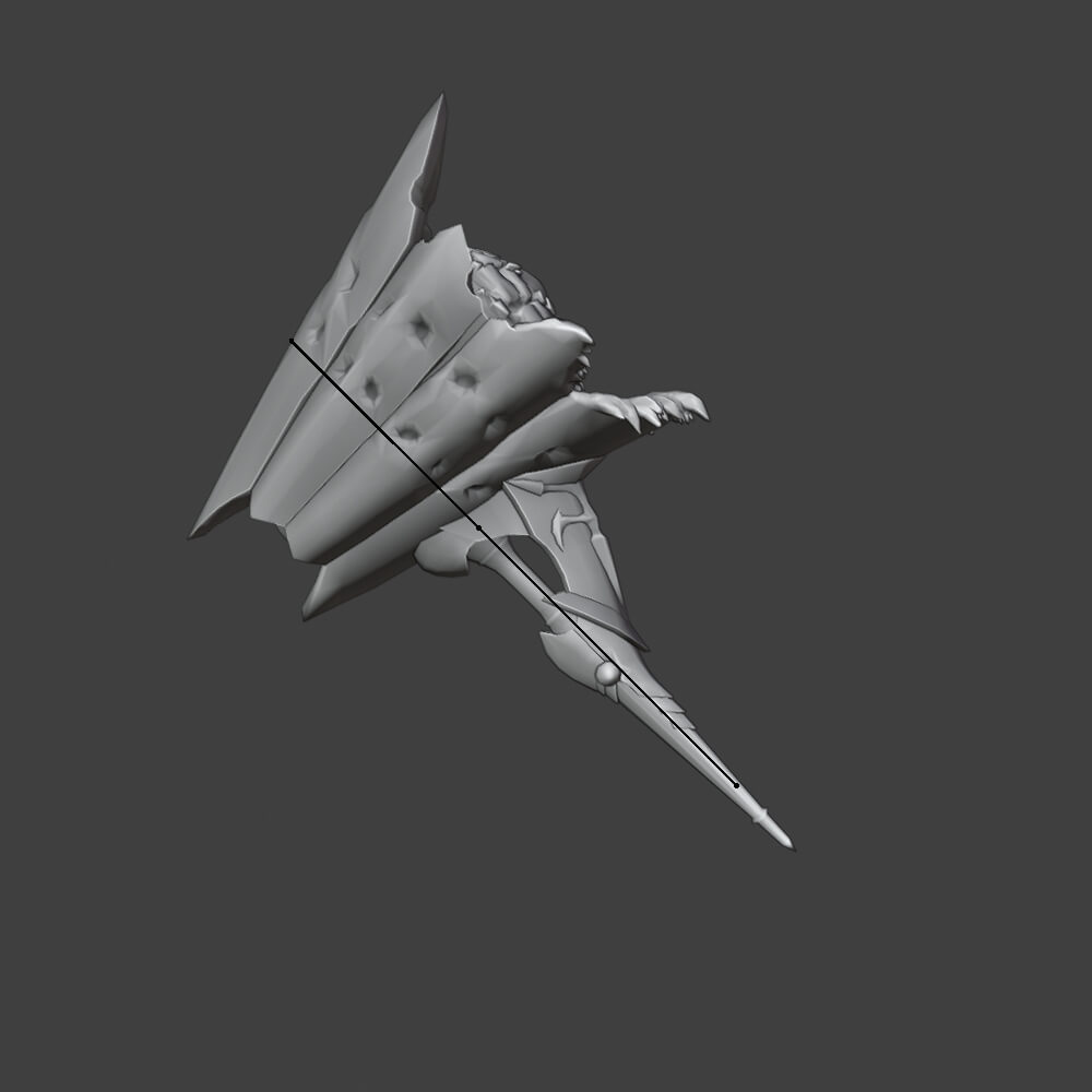 Magda Floga Reforged - Monster Hunter World 3D Model