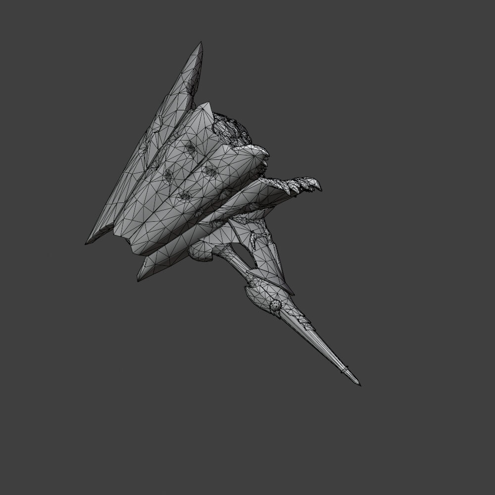 Magda Floga Reforged - Monster Hunter World 3D Model