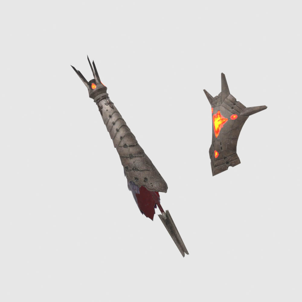 Magda Lahat Reforged - Monster Hunter World 3D Model