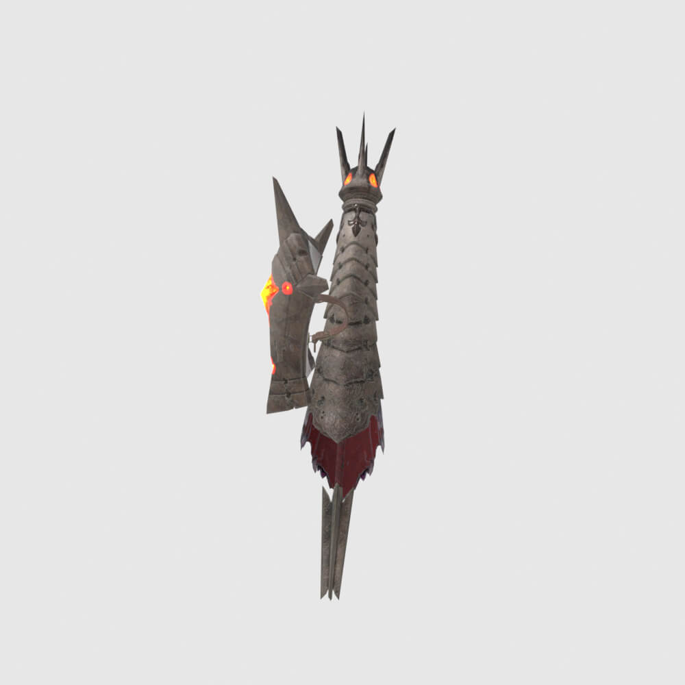 Magda Lahat Reforged - Monster Hunter World 3D Model