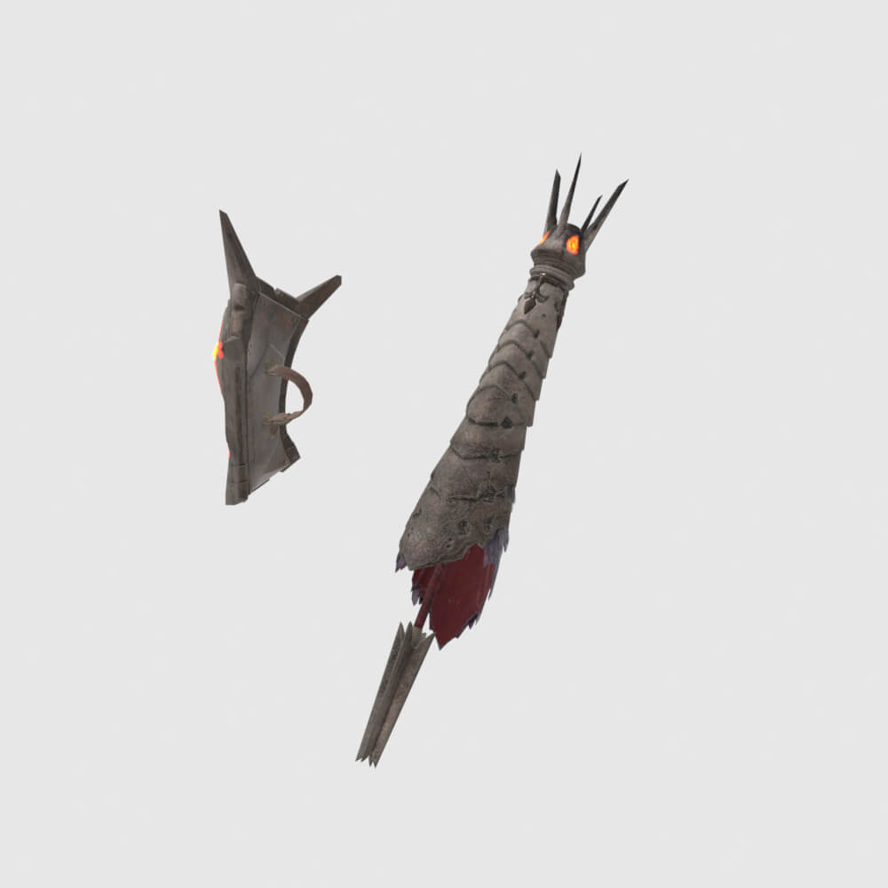 Magda Lahat Reforged - Monster Hunter World 3D Model