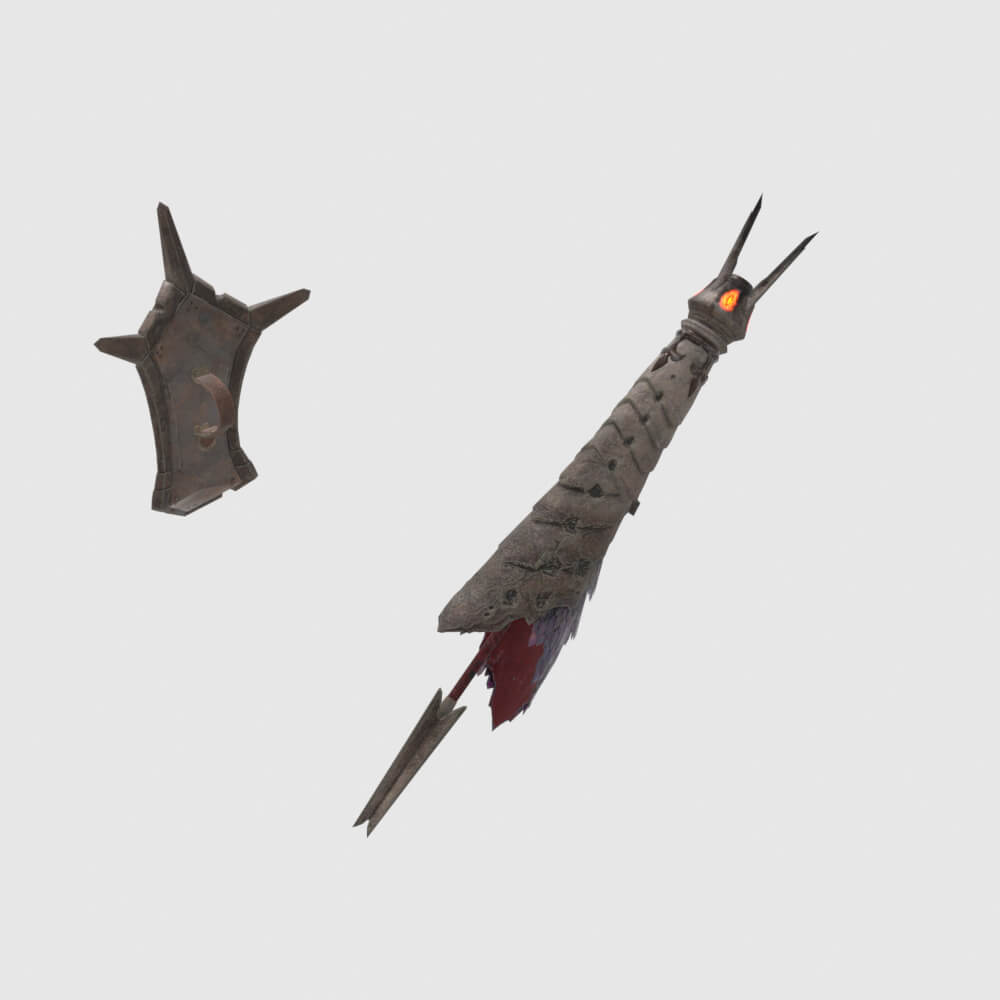 Magda Lahat Reforged - Monster Hunter World 3D Model