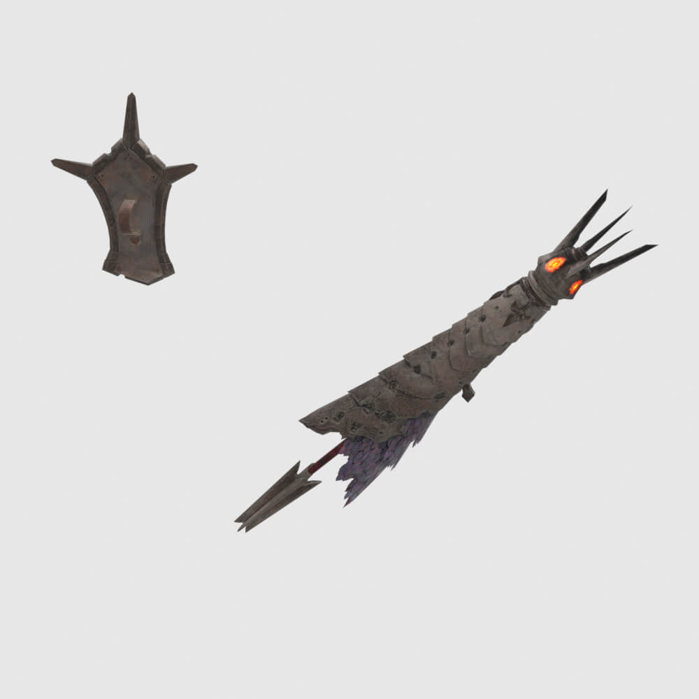 Magda Lahat Reforged - Monster Hunter World 3D Model