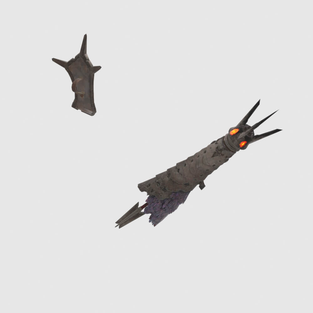 Magda Lahat Reforged - Monster Hunter World 3D Model