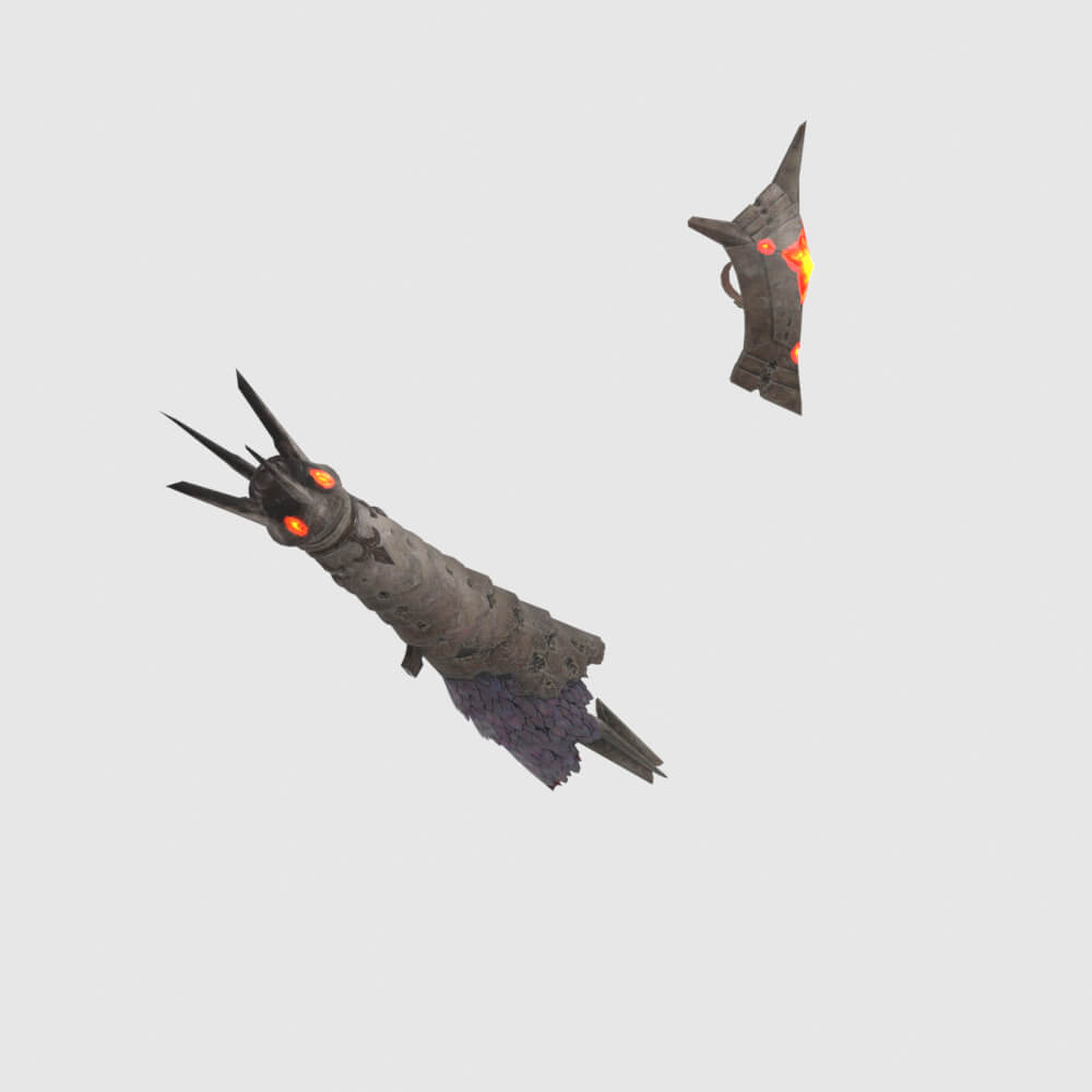 Magda Lahat Reforged - Monster Hunter World 3D Model