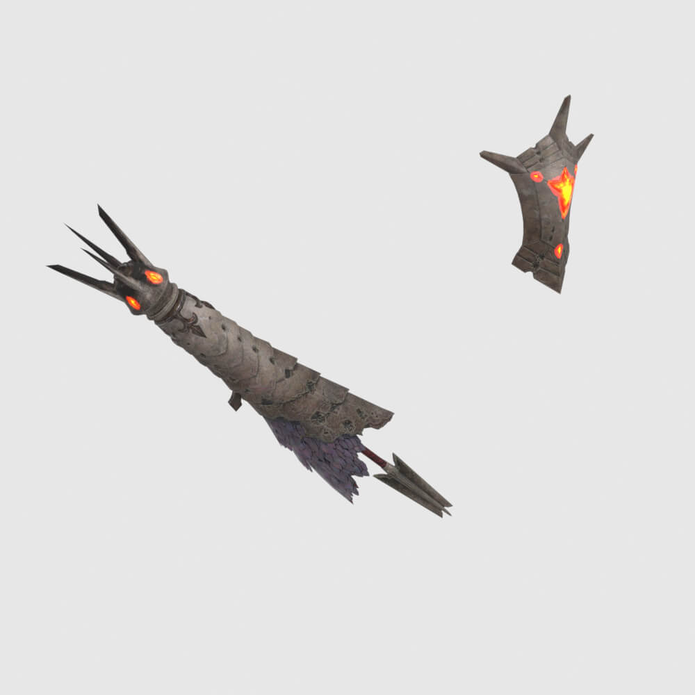 Magda Lahat Reforged - Monster Hunter World 3D Model
