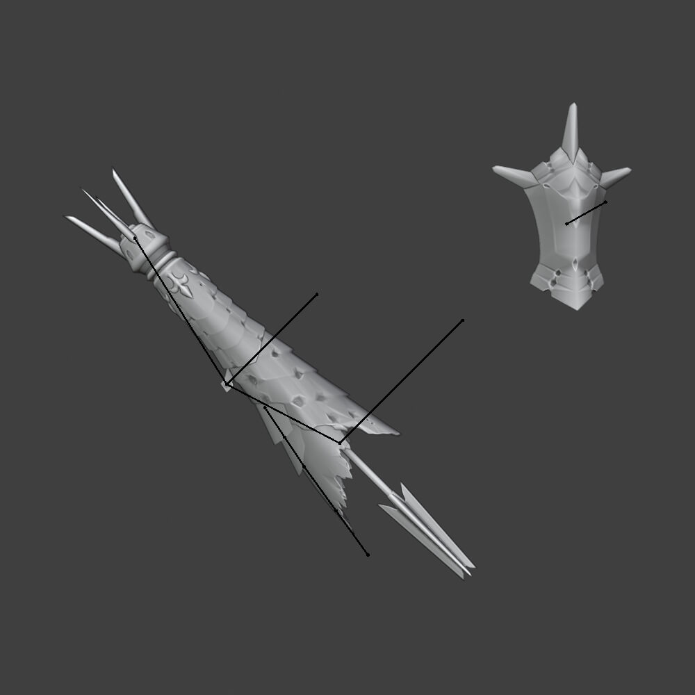 Magda Lahat Reforged - Monster Hunter World 3D Model