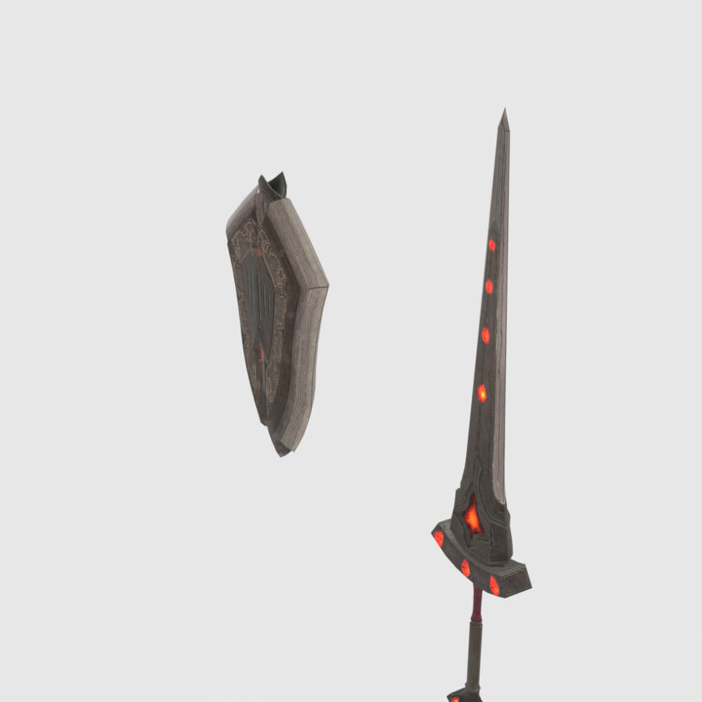 Magda Manus Reforged - Monster Hunter World 3D Model