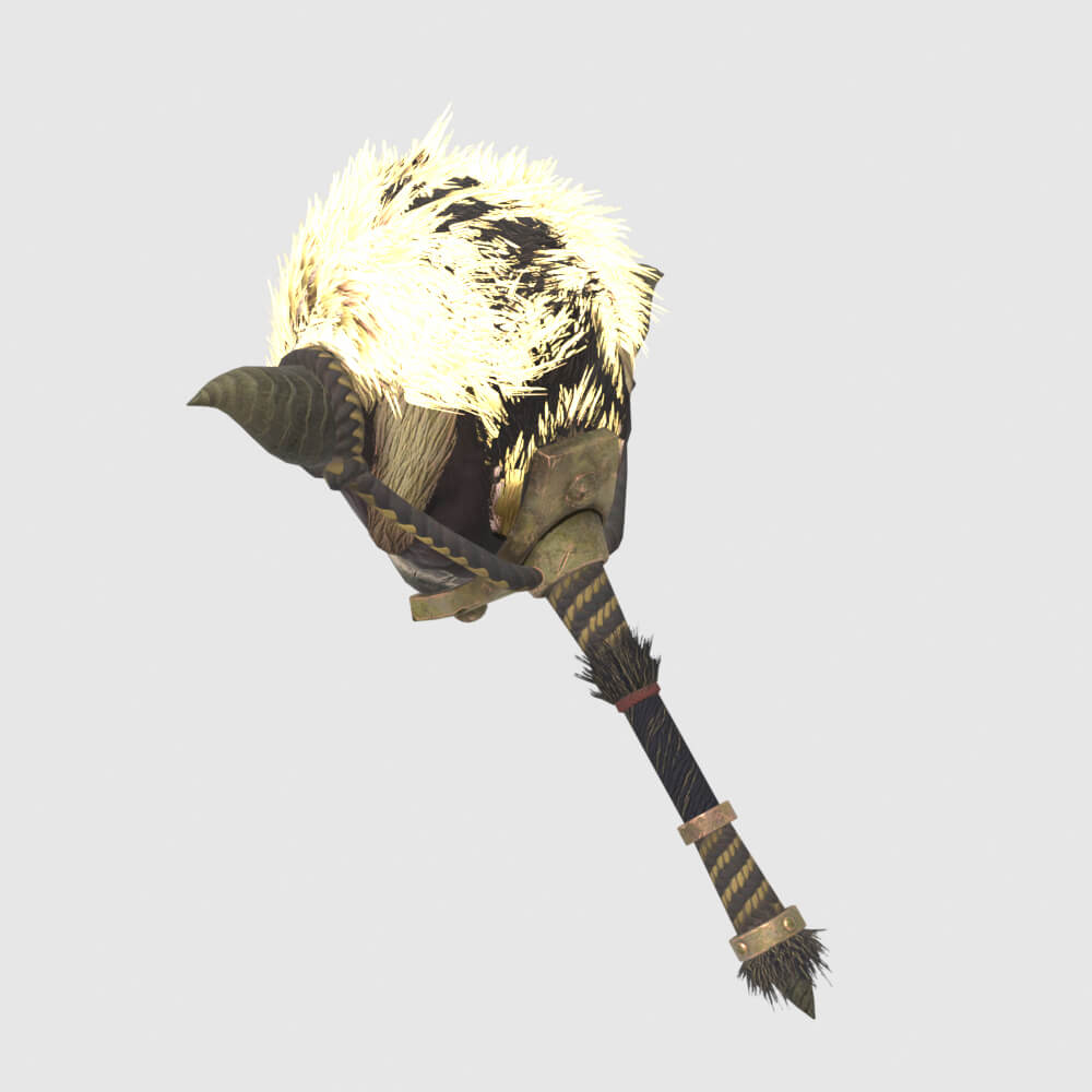 Mane Malice Rajang - Monster Hunter World 3D Model