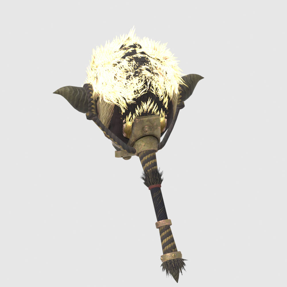 Mane Malice Rajang - Monster Hunter World 3D Model