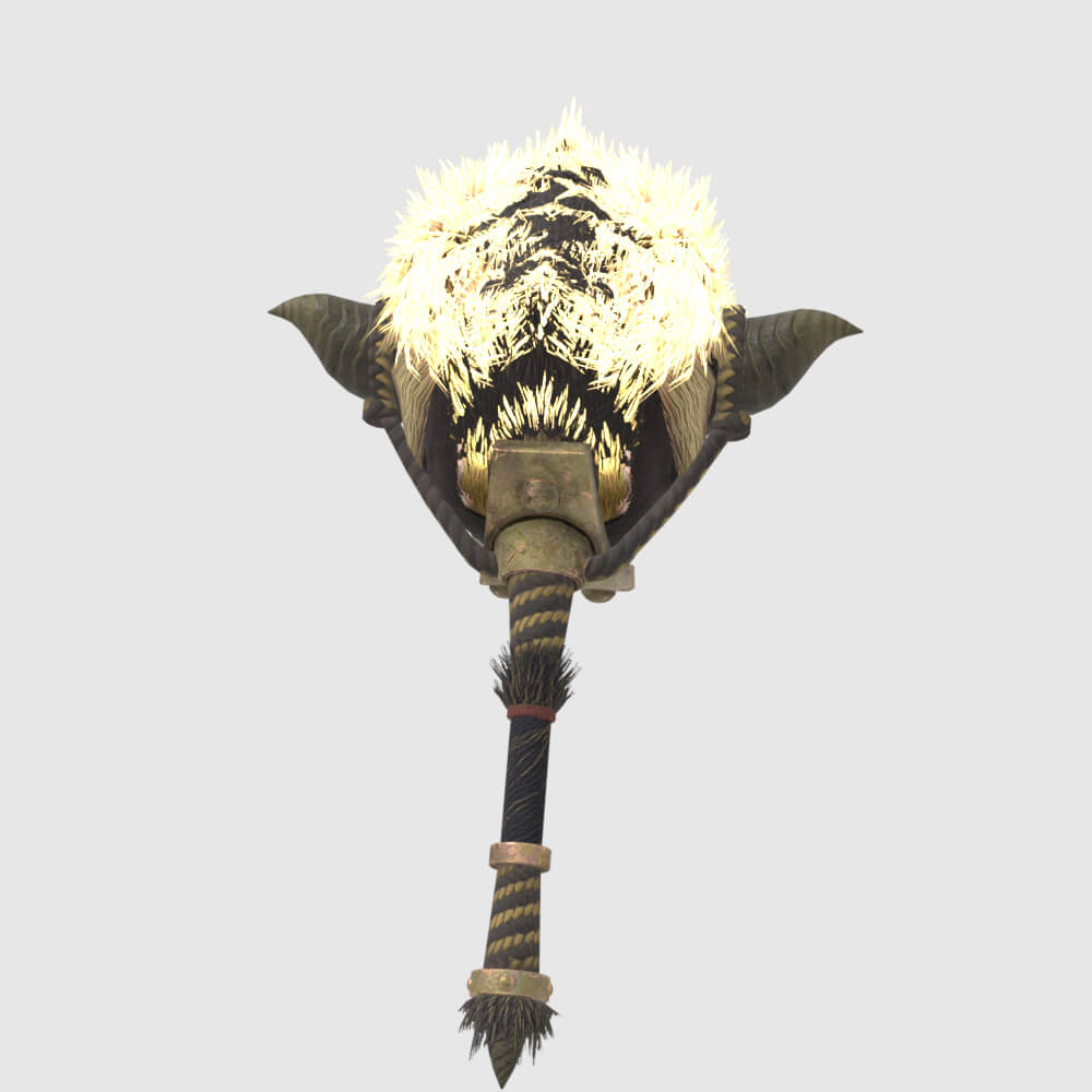 Mane Malice Rajang - Monster Hunter World 3D Model