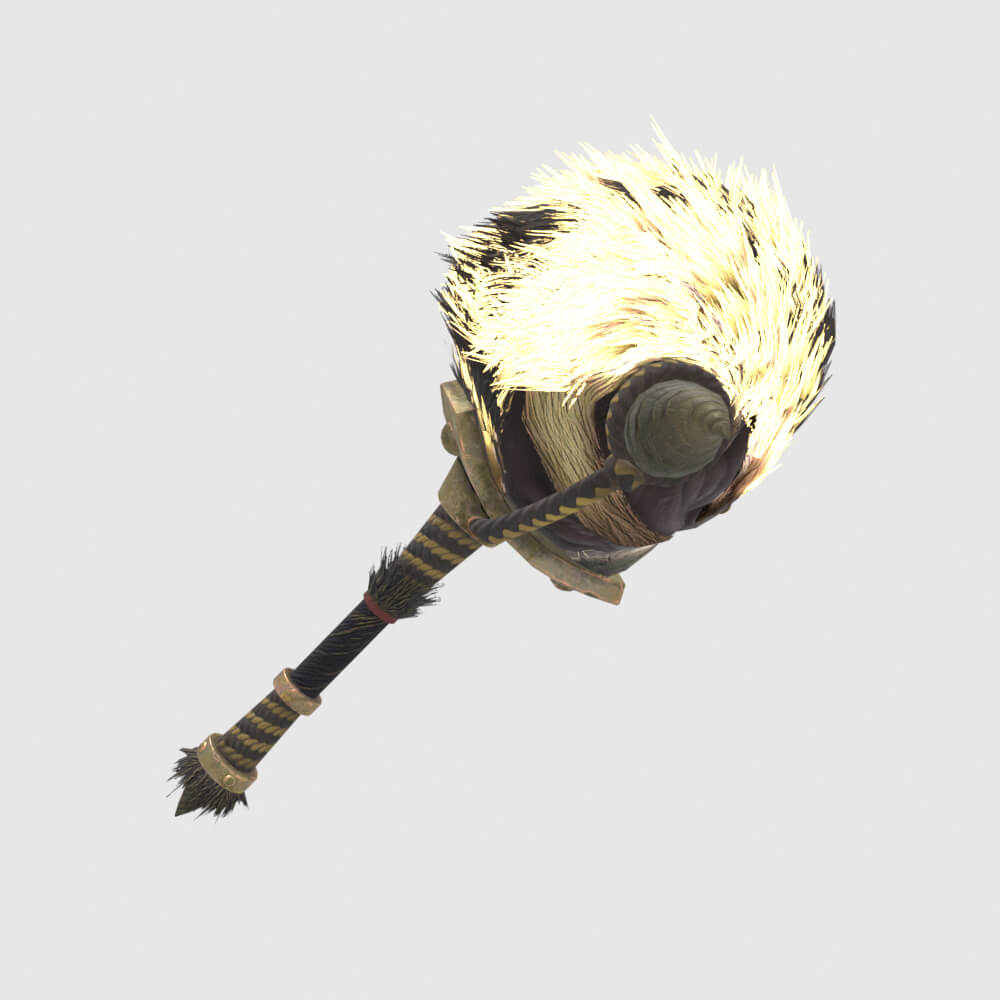 Mane Malice Rajang - Monster Hunter World 3D Model